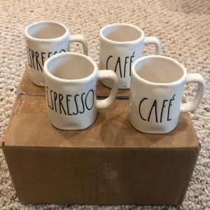 Rae Dunn espresso cups